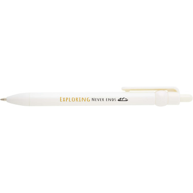 Logo trade promotional merchandise photo of: Fidget recycled plastic ballpoint pen (black ink)