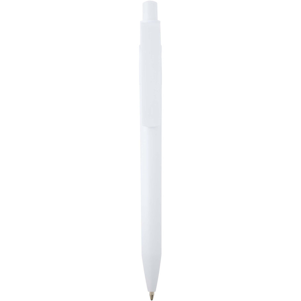 Logotrade promotional product picture of: Unica recycled plastic ballpoint pen (black ink)