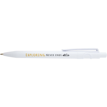 Logotrade advertising products photo of: Unica recycled plastic ballpoint pen (black ink)