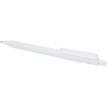 Logo trade advertising products image of: Unica recycled plastic ballpoint pen (black ink)