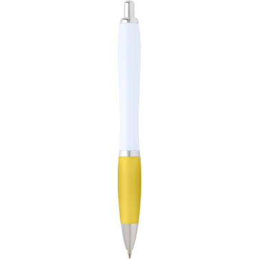 Logo trade promotional merchandise picture of: Nash recycled plastic ballpoint pen (black ink)