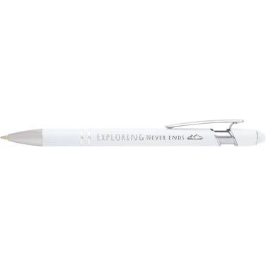Logotrade promotional product image of: Kish ballpoint pen with silver finish (blue ink)
