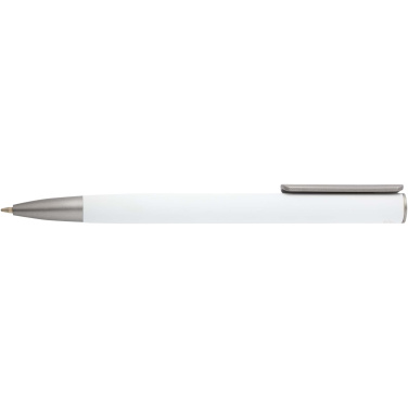 Logotrade promotional giveaway image of: Ziguur recycled aluminium ballpoint pen (black ink)