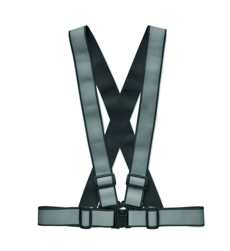 Logo trade promotional giveaway photo of: Adjustable 360 reflective belt