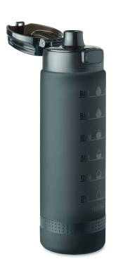 Logo trade promotional giveaway photo of: Sports water bottle RPET 1L