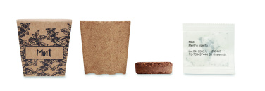 Logo trade promotional gift photo of: Mint seeds growing kit