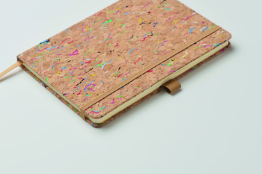 Logotrade promotional products photo of: A5 cork coloured notebook