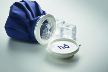 Logo trade business gifts image of: Reusable polyester ice pack