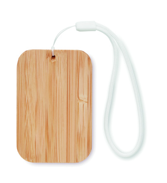 Logotrade advertising product image of: 15W wireless charger in bamboo
