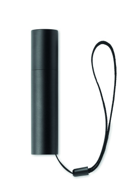Logotrade promotional giveaway image of: Aluminium rechargeable torch