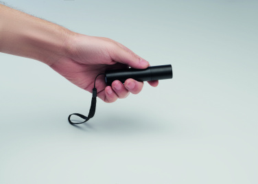 Logo trade promotional items image of: Aluminium rechargeable torch