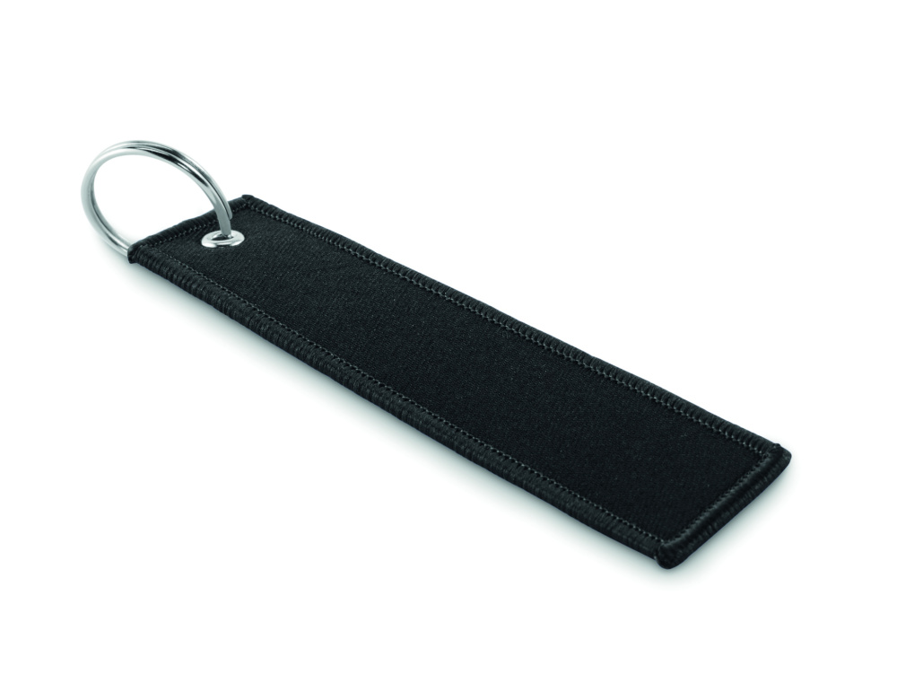 Logo trade business gift photo of: Remove before flight key ring