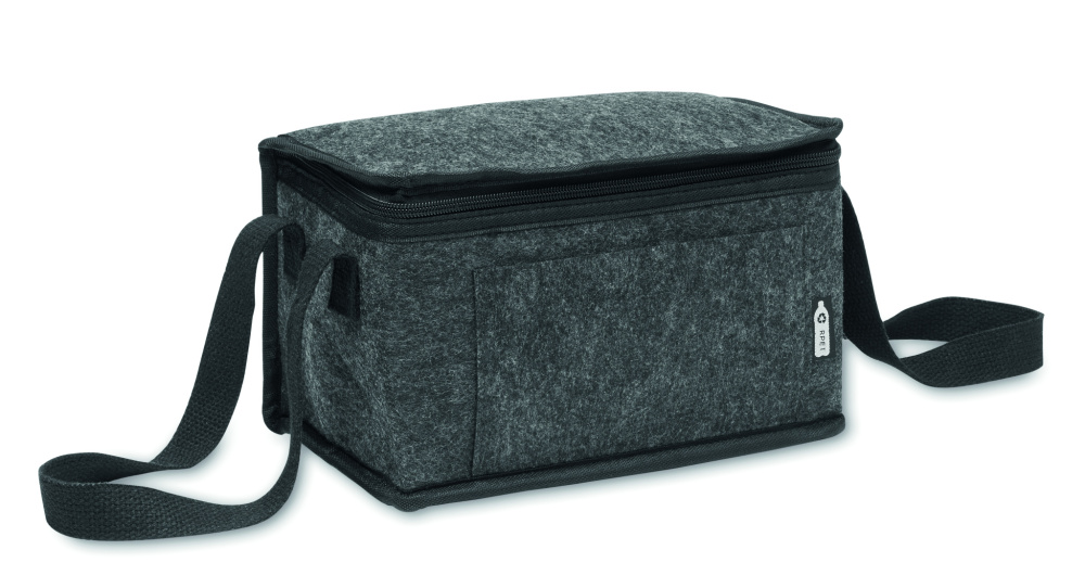 Logotrade promotional giveaway picture of: RPET felt cooler bag