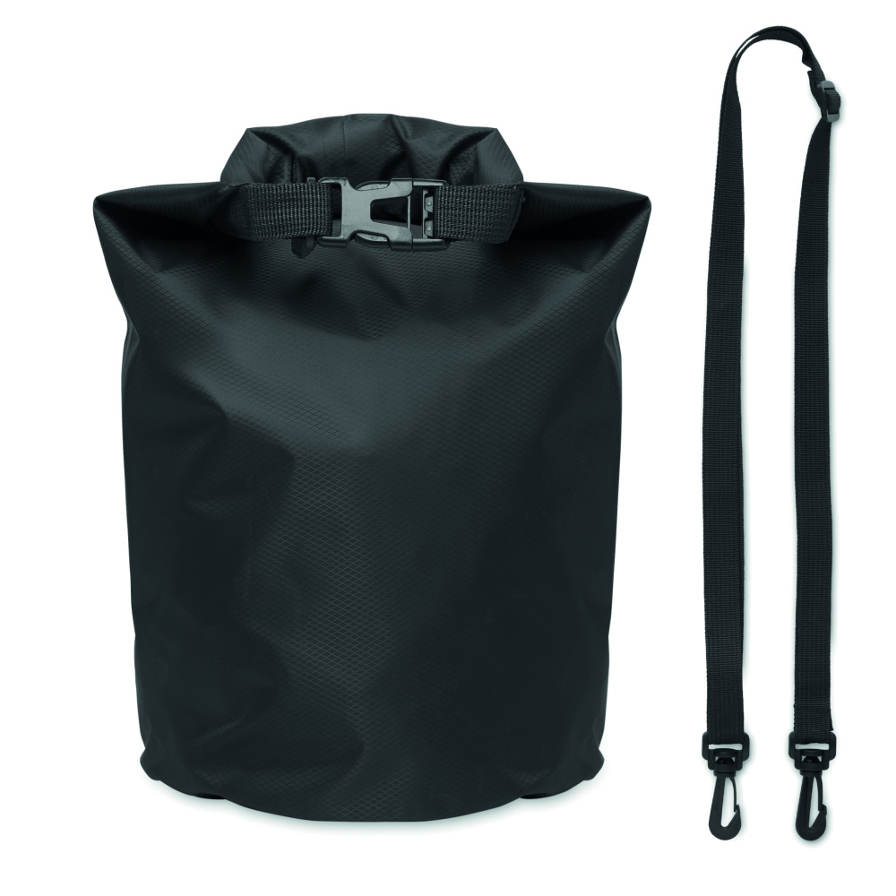 Logo trade promotional gifts image of: Waterproof bag 210T RPET 5L