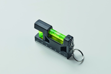 Logo trade promotional gift photo of: Magnetic level ABS key ring