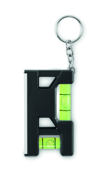 Logo trade business gift photo of: Magnetic level ABS key ring