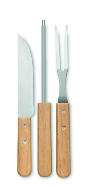 Logo trade corporate gifts picture of: Stainless steel barbecue tools