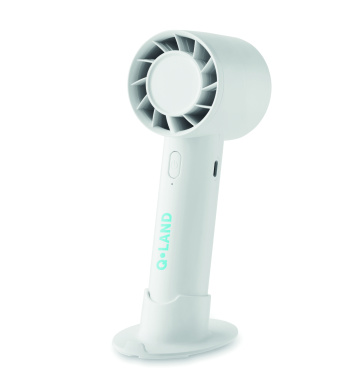 Logo trade promotional products picture of: Small portable fan 2000 mAh