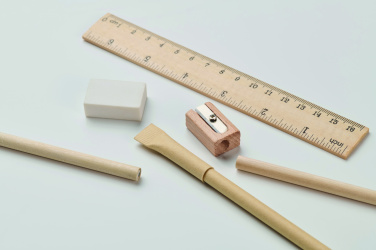Logo trade business gift photo of: Paper tube stationery set