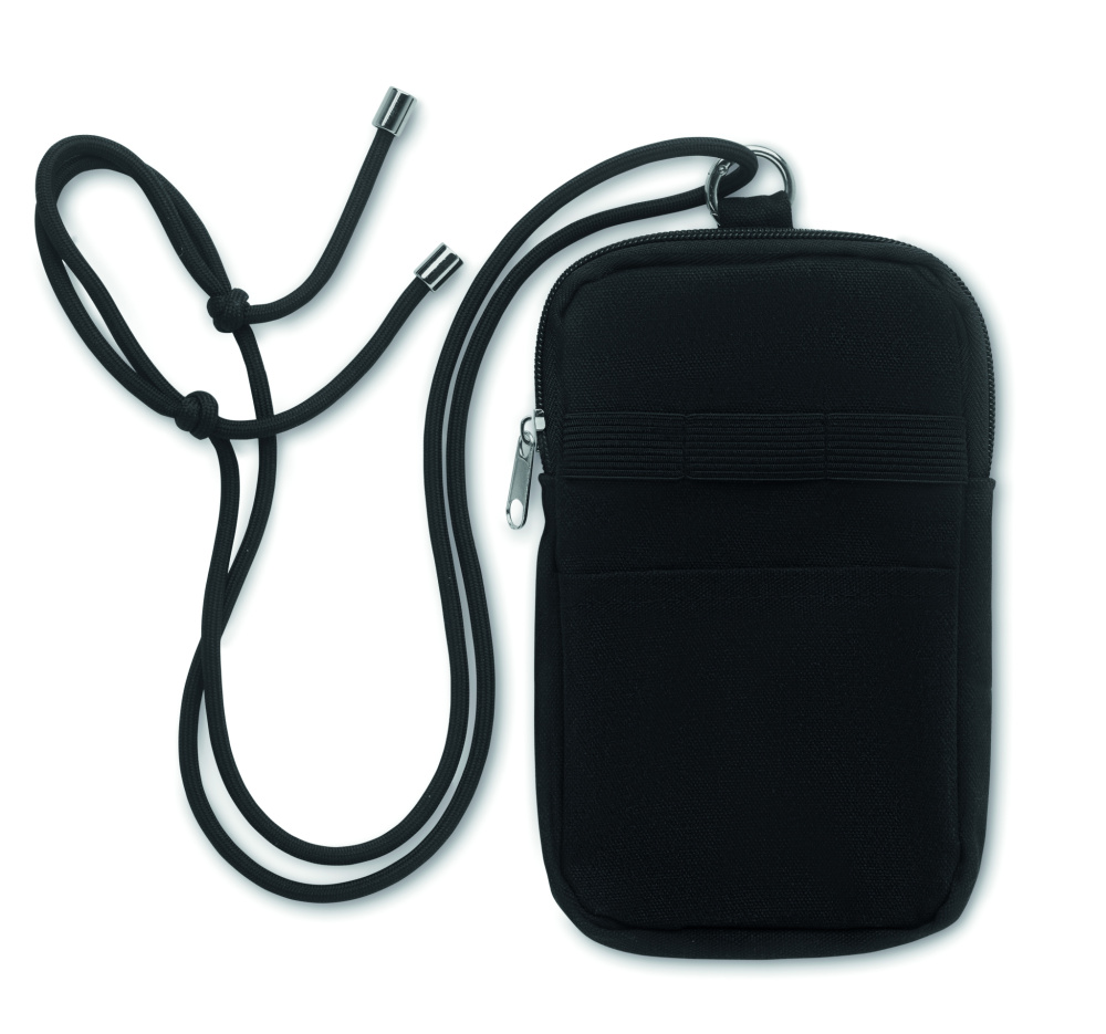 Logo trade business gifts image of: Cross body smartphone bag