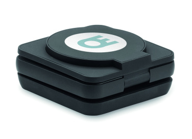 Logo trade promotional item photo of: 3in1 foldable charging station