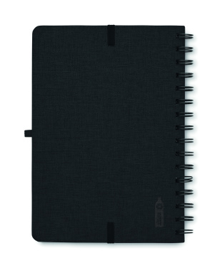 Logotrade promotional merchandise picture of: A5 notebook with phone holder