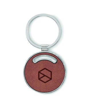 Logo trade advertising product photo of: Round shape key ring