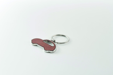 Logotrade advertising product image of: Car shaped key ring