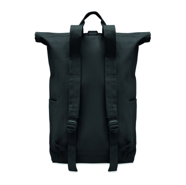 Logotrade promotional giveaways photo of: Roll top backpack 390 gr/m²