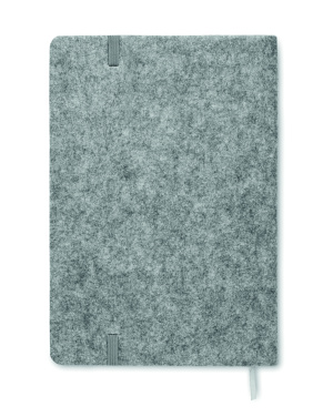 Logo trade advertising product photo of: A5 RPET cork notebook