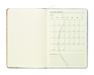 Logotrade business gifts photo of: A5 RPET cork notebook