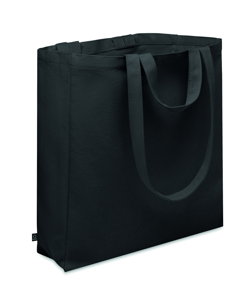 Logotrade advertising product picture of: Recycled cotton shopping bag