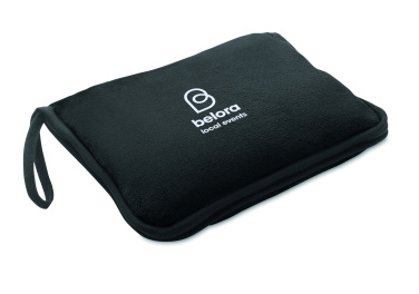 Logo trade promotional products image of: 2 in 1 travel blanket set