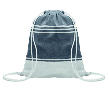 Logo trade corporate gift photo of: Hammam towel drawstring set