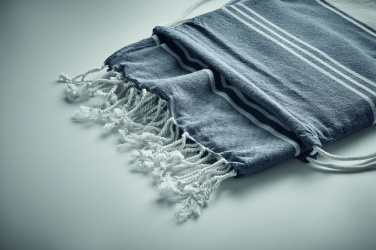 Logo trade promotional products image of: Hammam towel drawstring set