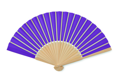 Logo trade advertising products image of: Manual hand fan