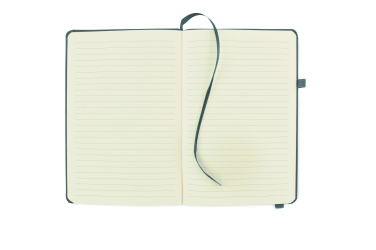 Logo trade promotional items image of: Recycled Leather A5 notebook