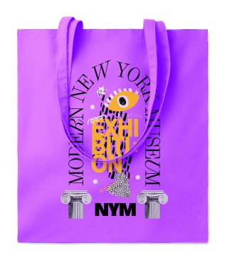 Logo trade promotional product photo of: 140 gr/m² cotton shopping bag