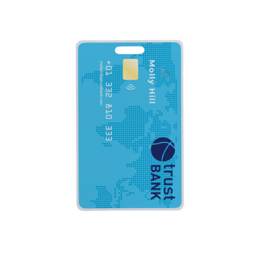 Logo trade promotional gifts image of: Findit RCS rplastic ultra-thin finder card rechargeable