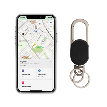 Logotrade promotional giveaway image of: Keyfinder keychain with worldwide locating and USB C