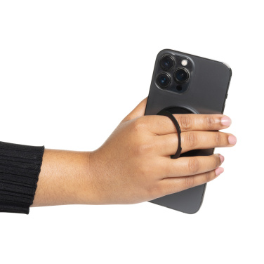 Logo trade promotional merchandise picture of: Terra Magnetic RCS rplastic magnetic phone holder with ring