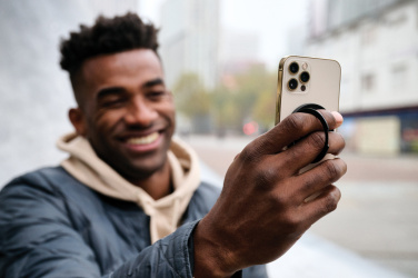 Logotrade promotional merchandise photo of: Terra Magnetic RCS rplastic magnetic phone holder with ring