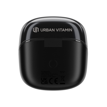 Logo trade promotional items picture of: Urban Vitamin Long Beach ENC rplastic wireless earbuds
