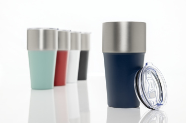 Logo trade promotional gifts image of: Fluid RCS certified recycled steel tumbler 500ml