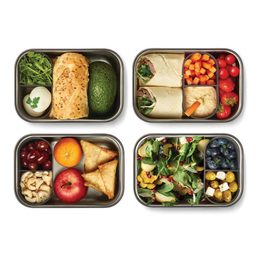 Logo trade promotional products image of: Black+Blum Stainless Steel Sandwich Box Large