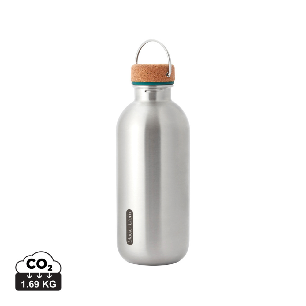 Logo trade promotional product photo of: Black+Blum Steel Water Bottle 600ml