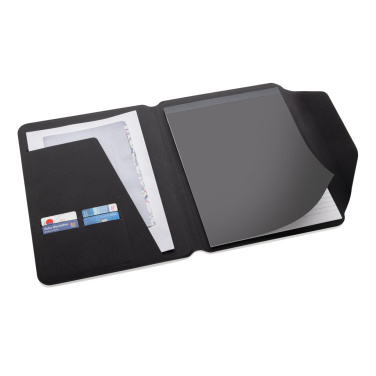 Logotrade advertising product picture of: Teri AWARE™ RPET and walnut A4 portfolio