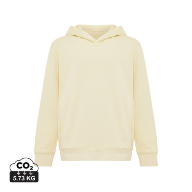 Logotrade advertising product image of: Iqoniq Yengo kids recycled cotton hoodie with sidepockets
