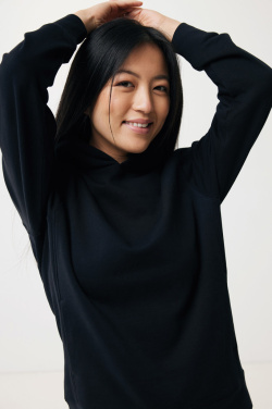 Logo trade business gift photo of: Iqoniq Yengo recycled cotton hoodie with sidepockets