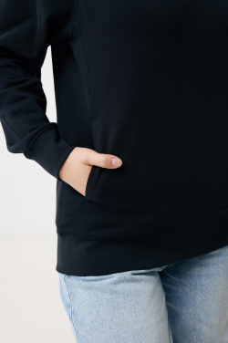 Logotrade business gift image of: Iqoniq Yengo recycled cotton hoodie with sidepockets